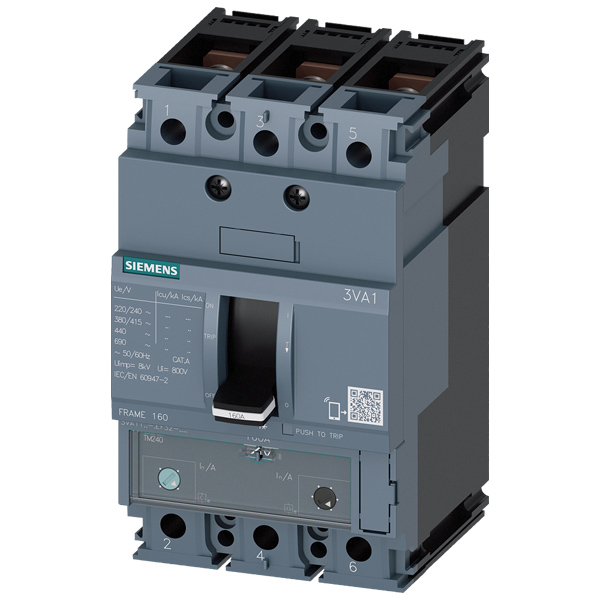 3VA1110-3EF32-0AA0 New Siemens Circuit Breaker